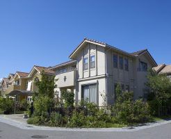 新興住宅地に新築住宅購入